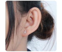 Stone Set Tortoise Shaped Stud Earrings STF-51
